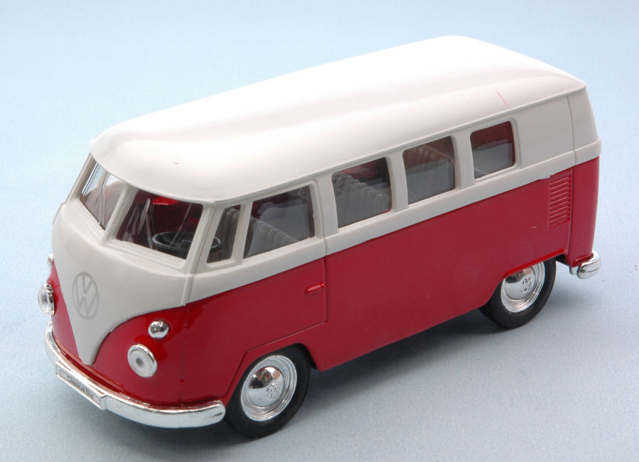 BALOCCO Ingrosso Modellismo Online VW T1 BUS 1963 RED WHITE Cm 11